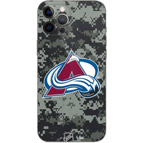 NHL Colorado Avalanche Camo iPhone 12 Pro Max Skin